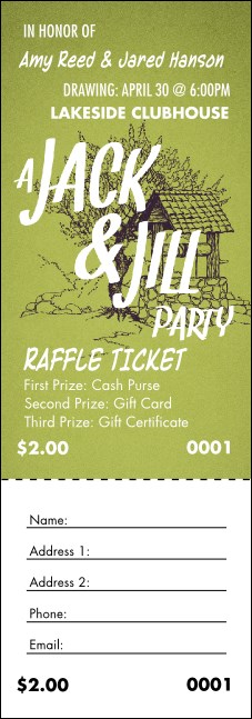 Jack and Jill Raffle Ticket