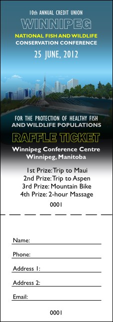 Winnipeg Raffle Ticket