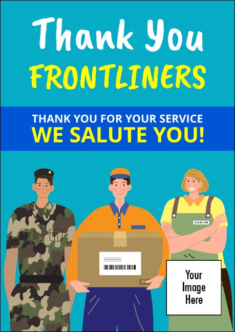 Thank You Frontliners Postcard