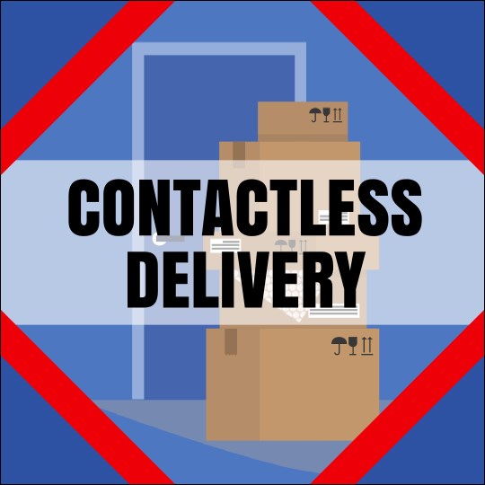 3" x 3" Package Delivery Sticker