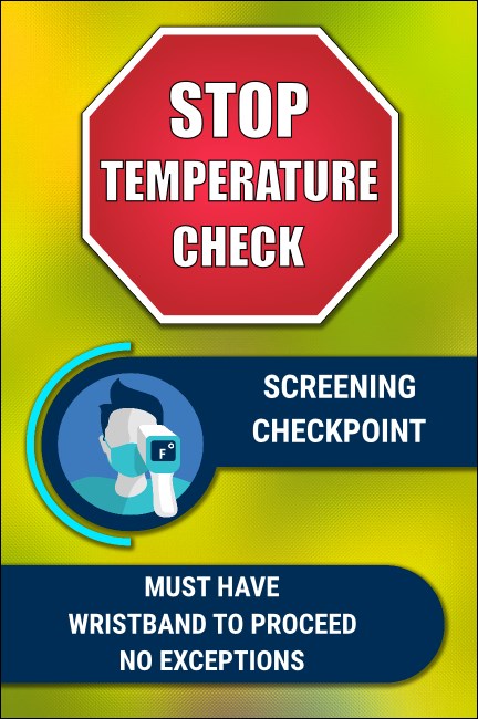 Temperature Check Poster Product Front